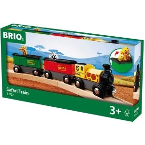 image of BRIO World - Safari Train Playset