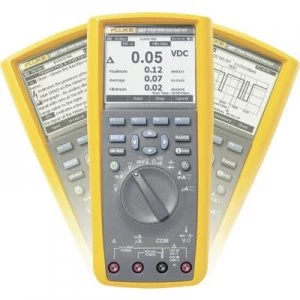 image of Fluke 287/EUR Handheld multimeter Digital Graphics display, Data logger CAT III 1000 V, CAT IV 600 V Display (counts): 50000