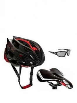 Image of Awe Helmet, Saddle And Glasses Set