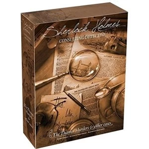 image of Sherlock Holmes Consulting Detective Thames Murders 2017 Edition Board Game