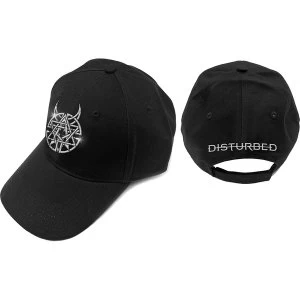 Image of Disturbed - Icon & Logo Unisex Baseball Cap - Black