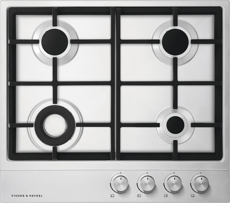 Image of Fisher & Paykel CG604DLPX1 60cm LPG Hob - Stainless Steel
