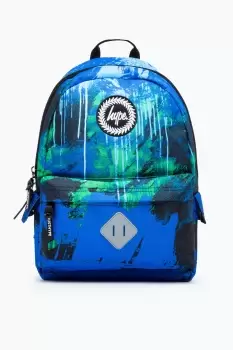 HYPE UNISEX Blue REEF SPRAY CREST MIDI BACKPACK