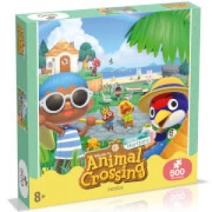 image of 500 Piece Jigsaw Puzzle - Animal Crossing Edition