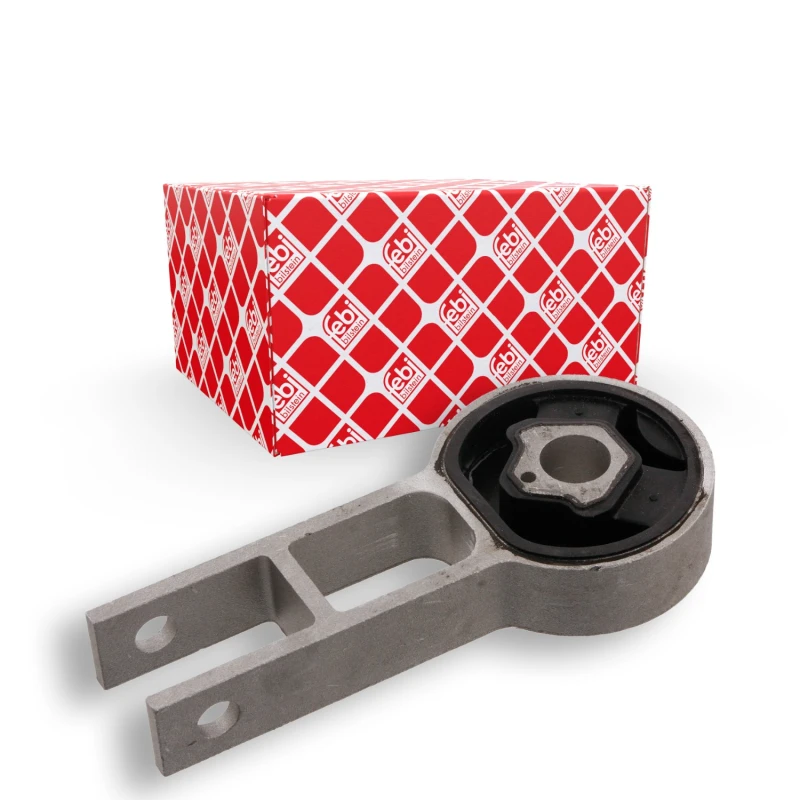 Image of FEBI BILSTEIN 34307 Engine mount Rear, Rubber-Metal Mount Engine Mounting (247)