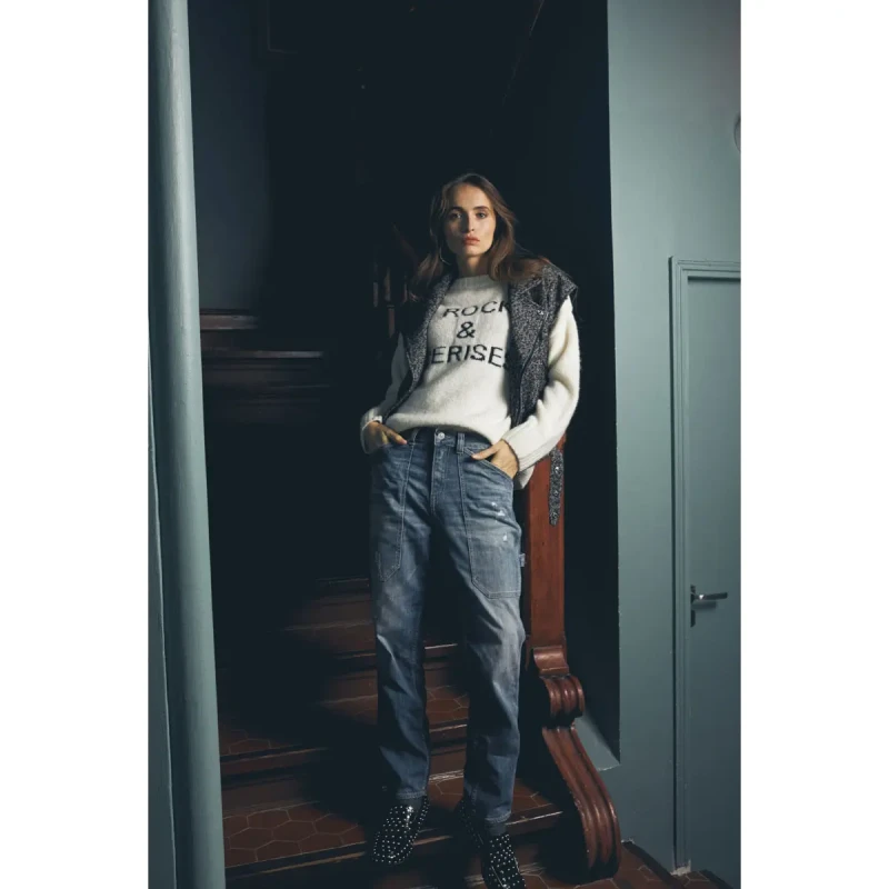 Image of Le Temps des cerises Womens jeans Le Temps des cerises Union Bleu Female 32