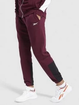 Image of Reebok Training Essentials Joggers - Maroon, Size S, Men