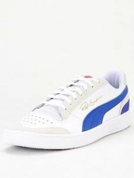 Image of Puma Puma Ralph Sampson Lo Vintage, White/Blue, Size 10, Men