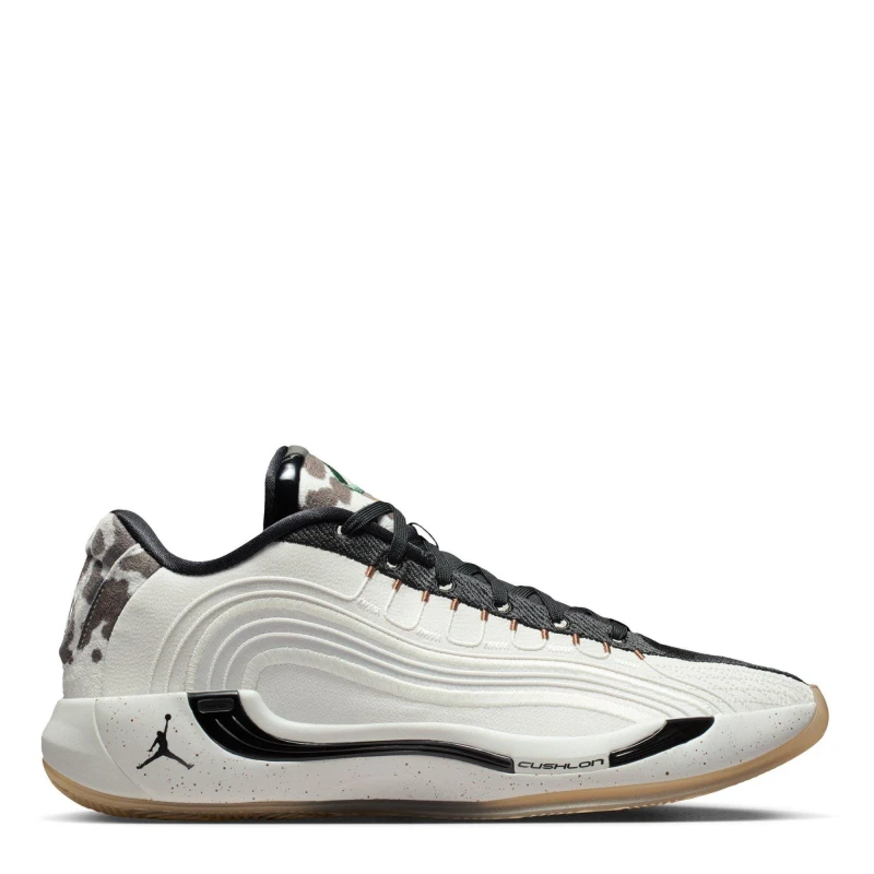 Image of Air Jordan Mens Luka Basketball Trainers White/Gold male 7 (41)
