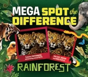 Image of mega spot the difference rainforest