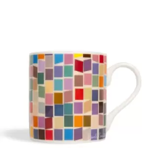 Image of Paul Smith AW22 Tiles Bone China Mug Multi