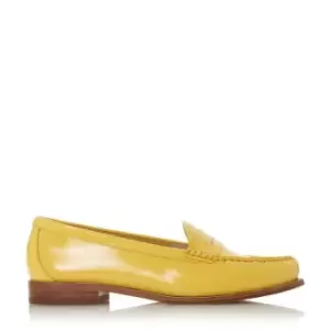 image of Dune London Dune Glossy Loafer - Yellow