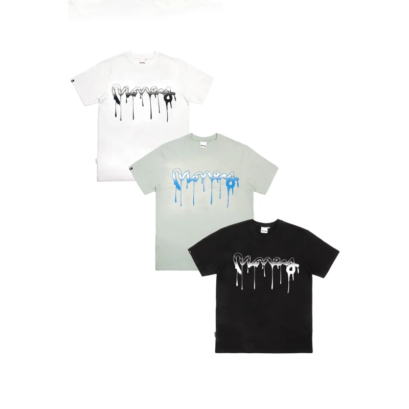 Image of Money 3 Pack Drip Sig T-Shirts - Multi Multi S