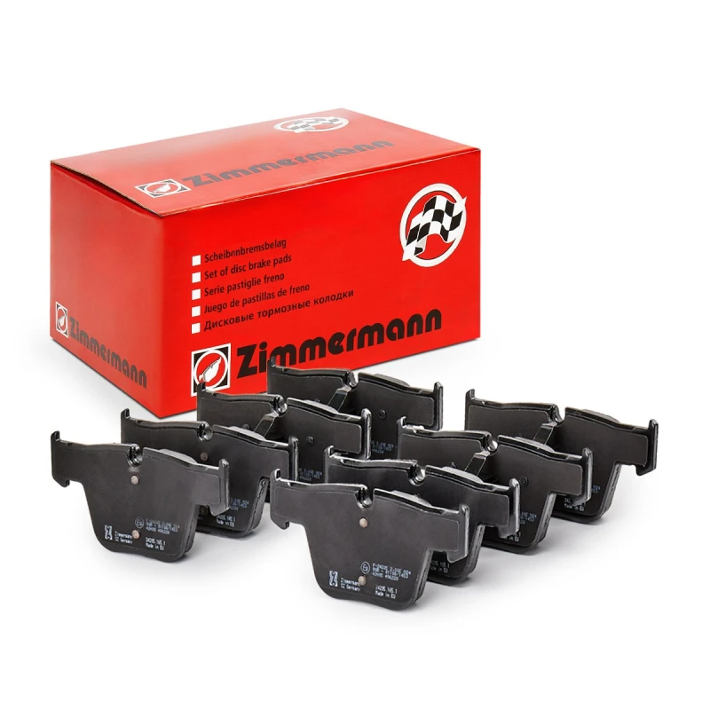 Image of ZIMMERMANN Brake pad set ZIMMERMANN 24205.165.1