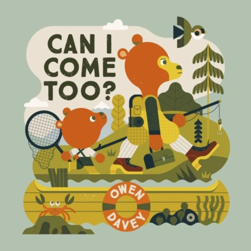 Image of Owen Davey Can I Come Too? Book Multi