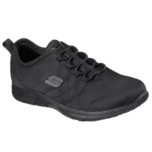 image of Skechers Womens/Ladies Ghenter Srelt Safety Shoes (3 UK) (Black)