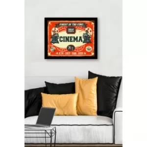 Image of SC0643 Multicolor Decorative Framed MDF Painting