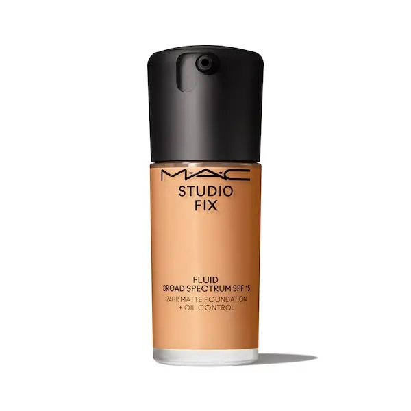 Image of MAC Studio Fix Fluid SPF 15 Foundation - NC44.5 - Soft-Matte Finish - 24hr Medium-To-Full Coverage - 30ml - MAC Cosmetics