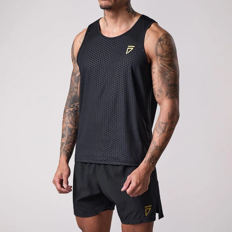 Image of Gym King GK Training Vest Adults Black unisex Medium