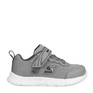 image of Skechers Comfy Flex Infant Boys Trainers - Grey