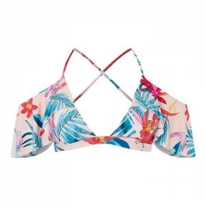 image of Guess Floral Frill Bikini Briefs - F482