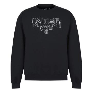 Image of MLS Logo Crew Sweatshirt Mens - Inter Miami