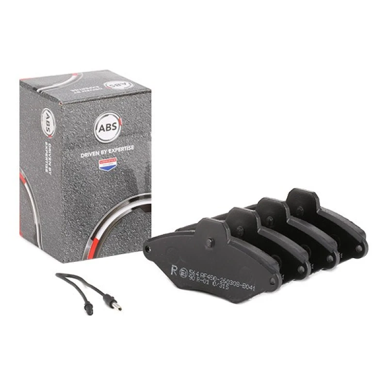 Image of A.B.S. 36836 Brake pad set incl. wear warning contact Brake Pad Set,disc brake (402)