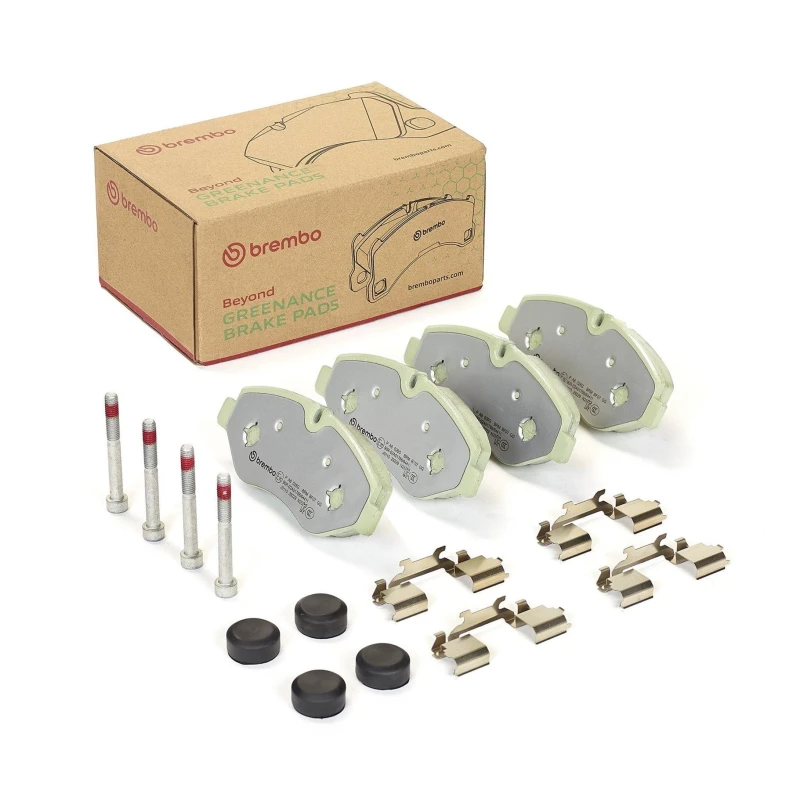 Image of BREMBO Brake pad set BREMBO P A6 026G