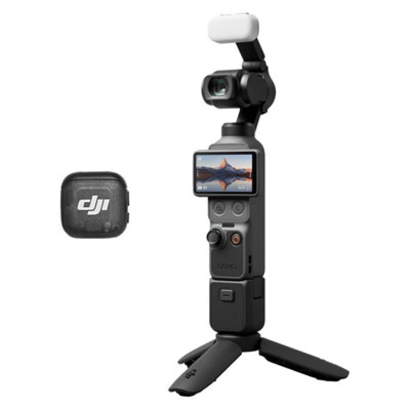 Image of Dji Osmo Pocket 4 Creator Combo, Gimbal Vlog Camera, 1 Cmos & 4 K / 240 Fps, 3-Axis Stabilization, 2 Lossless Zoom, 107 Gb