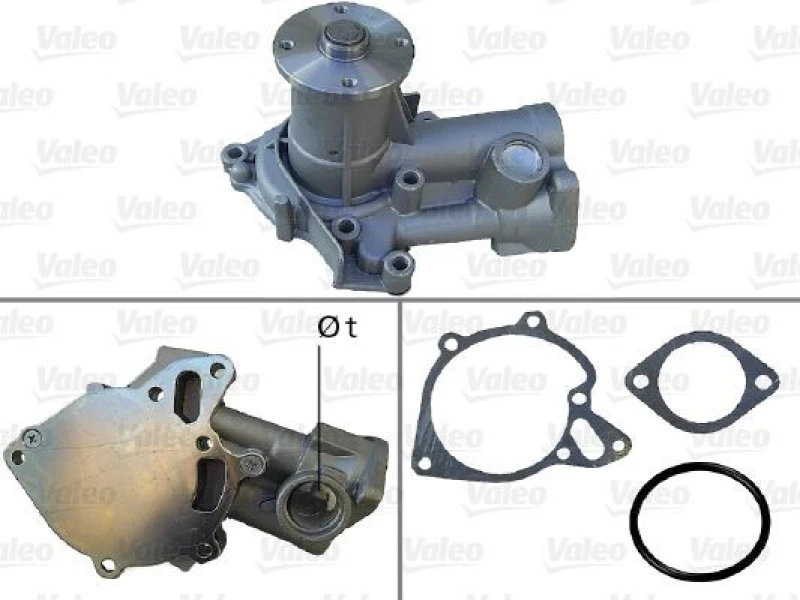 Image of Water pump VALEO 506778