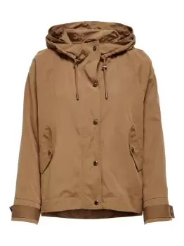 Image of ONLY Short Parka Women Brown