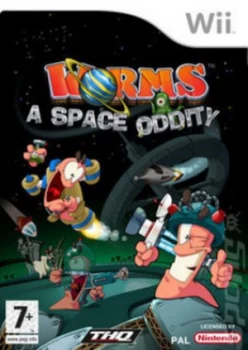 Image of Worms A Space Oddity Nintendo Wii Game