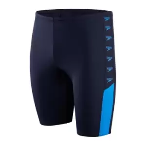 Image of Speedo BM Logo Jammers Mens - Blue