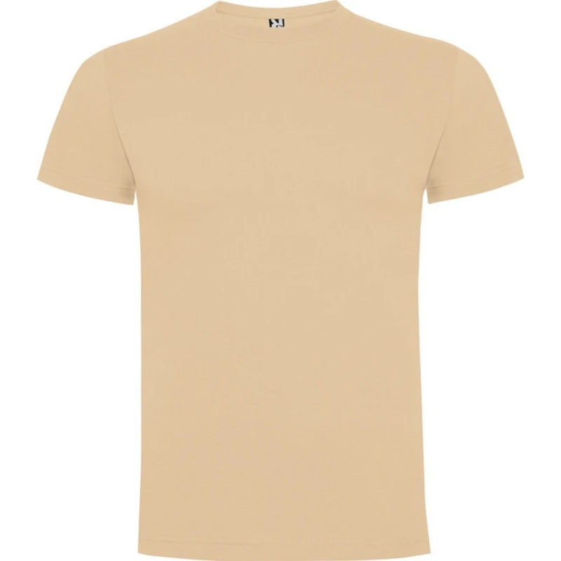 Image of ROLY ROLY Men Dogo Premium T-Shirt in Medium Beige Size: Small Medium Beige S Male 5063574583428