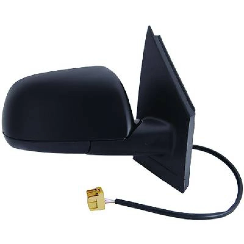 Image of DIEDERICHS 2205224 Wing mirror Right, black, Complete Mirror, Grained Outside Mirror (50)
