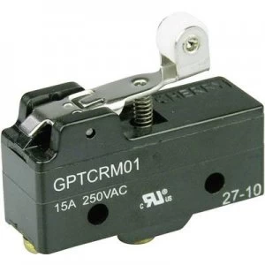 Image of Cherry Switches Microswitch GPTCRR01 250 V AC 15 A 1 x OnOn momentary
