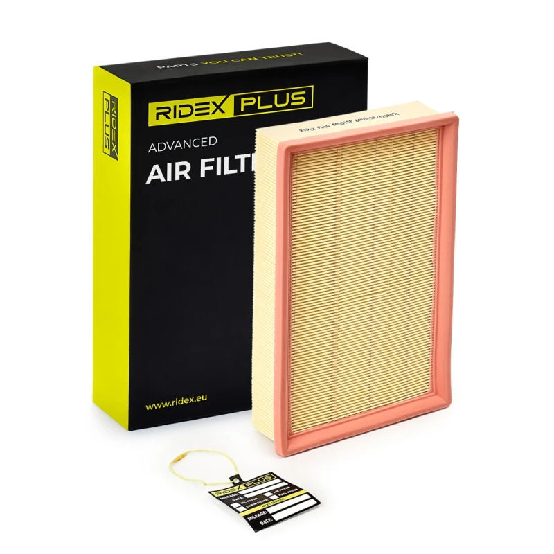 Image of RIDEX PLUS 8A0015P Air filter Filter Insert Air Filter (8)