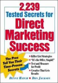 Image of 2 239 Tested Secrets for Direct Marketing Success by Denison Hatch and Donald R Jackson Book