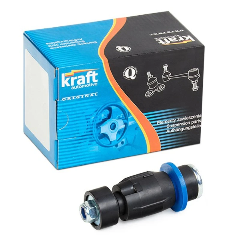 Image of KRAFT 4305185 Anti-roll bar link Front axle both sides Link Stabiliser (3229)