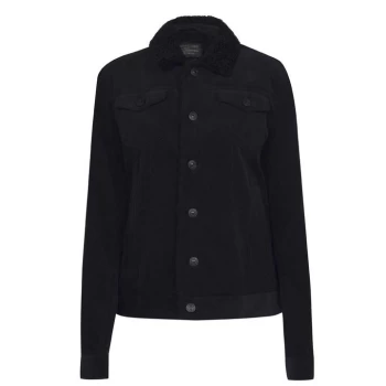 Image of Label Lab Label Stanning Borg Lined Jacket Mens - Jet Black