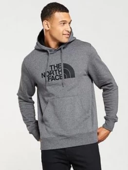 Image of The North Face Drew Peak Pullover Hoodie Medium Grey Heather Size M Men