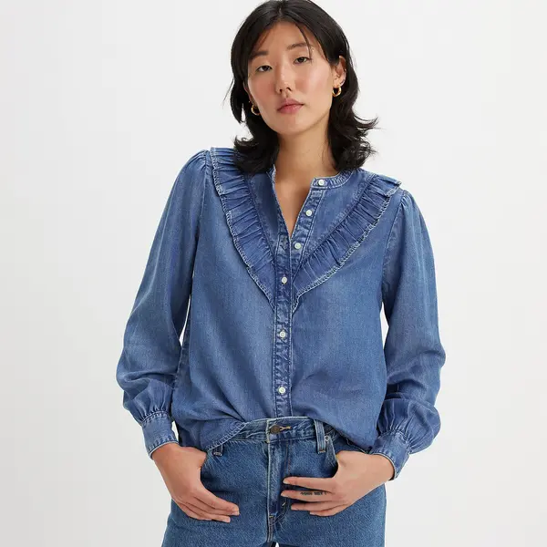 Image of Carina Long Sleeve Blouse