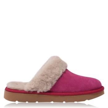 image of SoulCal Childrens Faux Fur Lined Slippers - Baby Pink