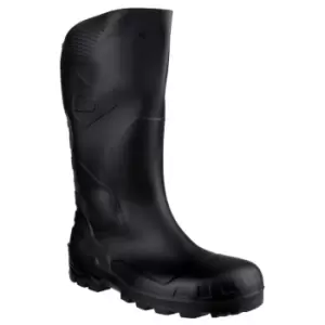 Image of Dunlop Devon Full Safety Wellington Black Size 6.5