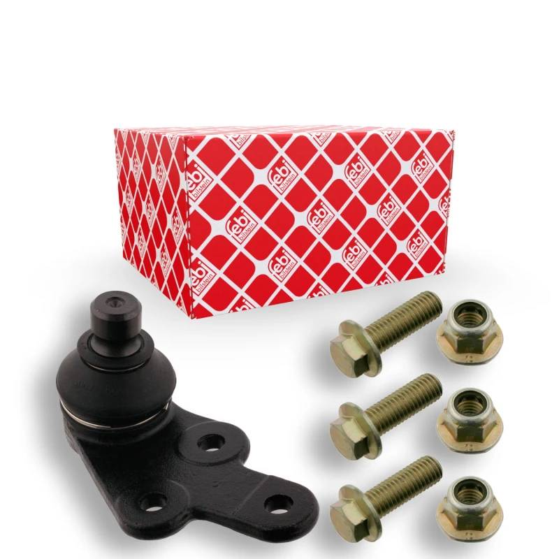 Image of FEBI BILSTEIN 32091 Ball joint Lower, with fastening/mounting material Support-/Steering Link (2462)