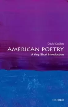 Image of American Poetry: A Very Short Introduction