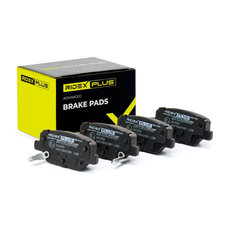 Image of RIDEX PLUS Brake pad set RIDEX PLUS 402B1335P