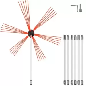 Image of Chimney Sweep Kit Chimney Cleaning Kit 23ft Sooteater Chimney Cleaning Kit