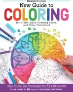 Image of new guide to coloring for crafts adult coloring books and other coloristas