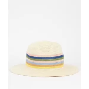 Image of Barbour Penfor Rainbow Fedora Hat - Cream